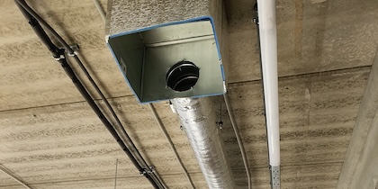 Ventilation ductwork installation Dubai